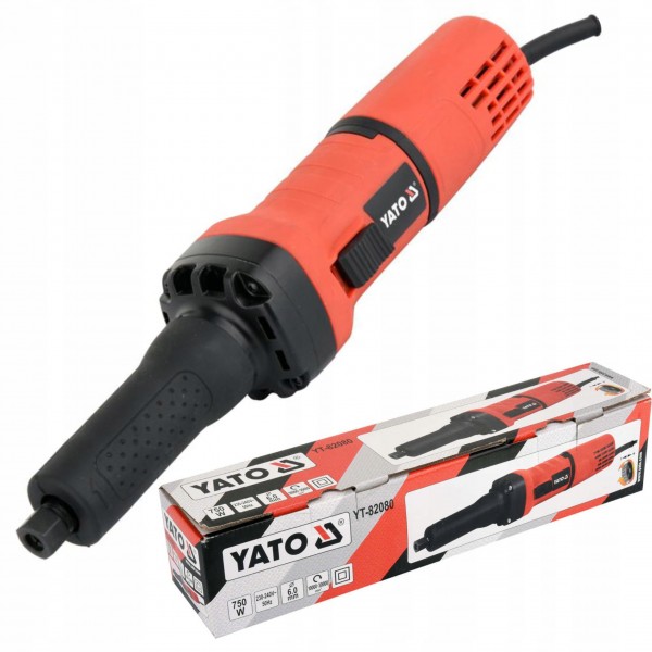 YATO SZLIFIERKA PROSTA PRECYZYJNA 750W REGULACJA PRĘDKOŚCI YT-82080