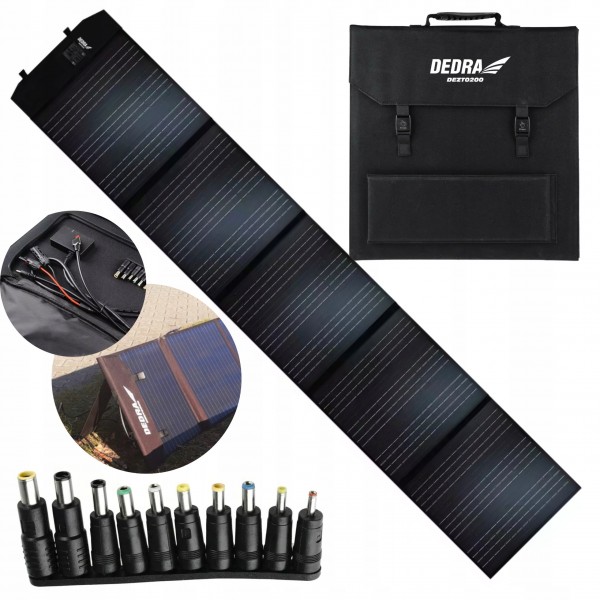 DEDRA PANEL SOLARNY LED USB IP65 200W ŁADOWARKA SŁONECZNA USB DEZT0200 DEDRA PANEL SOLARNY LED USB IP65 200W ŁADOWARKA SŁONECZNA USB DEZT0200