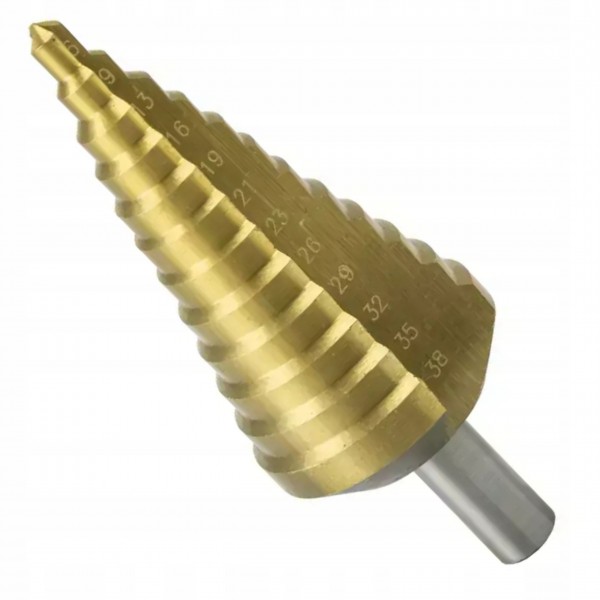 DEDRA WMST0638 WIERTŁO STOPNIOWE DO METALU 6-38MM DEDRA WMST0638 WIERTŁO STOPNIOWE DO METALU 6-38MM