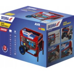DEDRA AGREGAT PRĄDOTWÓRCZY GENERATOR 2800 DEGB3600