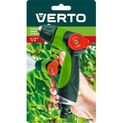 VERTO OGRODOWY ZRASZACZ PISTOLETOWY REGULOWANY PISTOLET DO WĘŻA 15G703