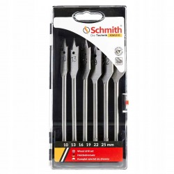 SCHMITH KOMPLET WIERTEŁ DO DREWNA10-13-16-19-22-25