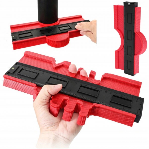 WZORNIK SZABLON MIARA ODWZOROWANIA KSZTAŁTÓW 260mm WZORNIK SZABLON MIARA ODWZOROWANIA KSZTAŁTÓW 260mm