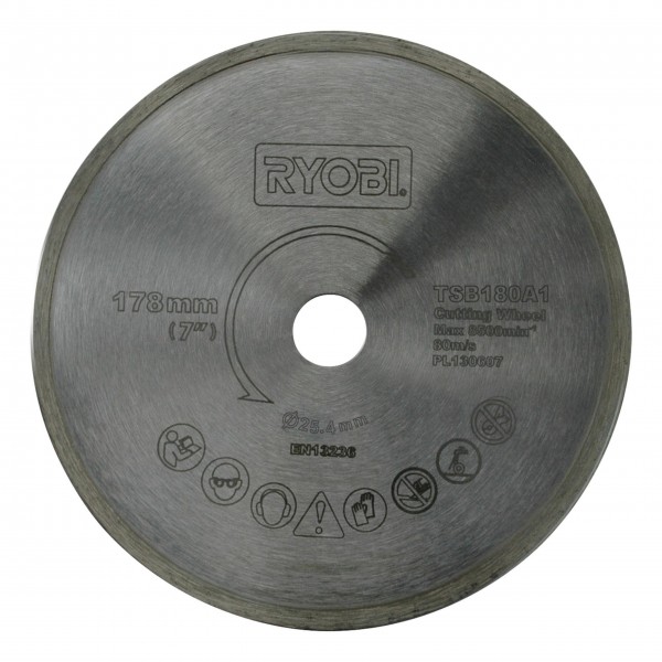 RYOBI DIAMENTOWA TARCZA DO CIĘCIA PŁYTEK 178mm