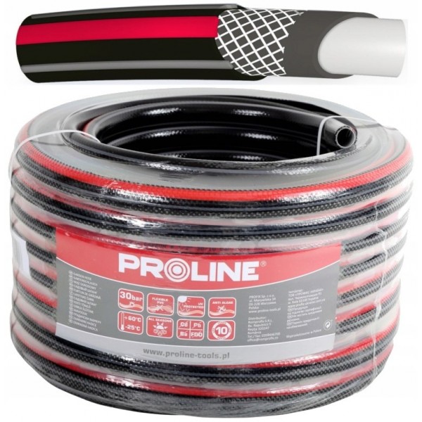 PROLINE WĄŻ OGRODOWY 4-WARSTWOWY PREMIUM 3/4'''' 30M 30 BAR PRODUKT POLSKI