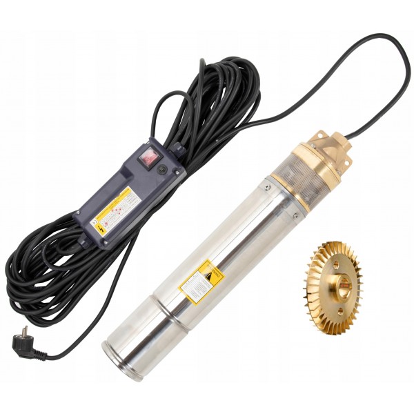 POMPA GŁĘBINOWA STUDNI 1,1KW 4'' SKM150 BOX +20m POMPA GŁĘBINOWA STUDNI 1,1KW 4'' SKM150 BOX +20m
