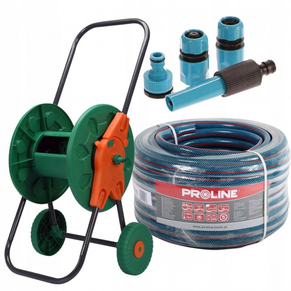 NEO WÓZEK +WĄŻ PROLINE OGRODOWY 20m 1/2'' ZRASZACZ NEO WÓZEK +WĄŻ PROLINE OGRODOWY 20m 1/2'' ZRASZACZ