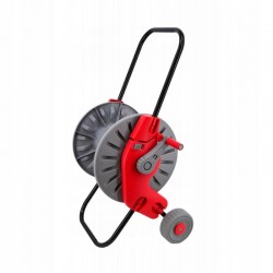 WÓZEK + WĄŻ OGRODOWY 4-WARSTWOWY 3/4'' 50M + ZESTAW KOŃCÓWEK PRODUKT POLSKI