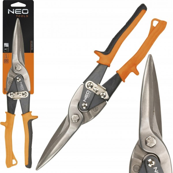 NEO NOŻYCE DO BLACHY WYDŁUŻONE 290mm TUV 31-061 NEO NOŻYCE DO BLACHY WYDŁUŻONE 290mm TUV 31-061