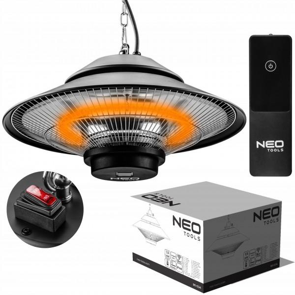 PROMIENNIK LAMPA GRZEWCZA WISZĄCA 1500W PILOT NEO PROMIENNIK LAMPA GRZEWCZA WISZĄCA 1500W PILOT NEO