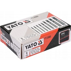 YATO PRZEBIJAKI WYCINAKI RURKOWE DO OTWORÓW 2,5-10MM 10 ELEMENTÓW YT-3590