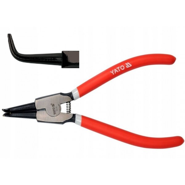 SZCZYPCE SEGERA ZEWNĘTRZNE WYGIĘTE 180MM SZT YATO SZCZYPCE SEGERA ZEWNĘTRZNE WYGIĘTE 180MM SZT YATO
