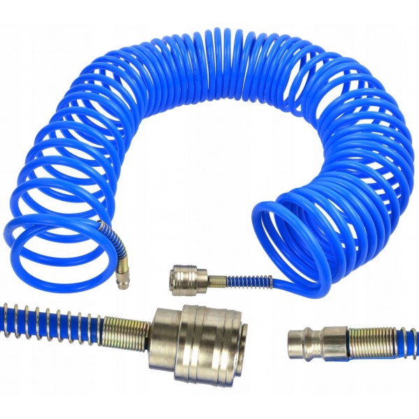WĄŻ SPIRALNY PRZEWÓD PNEUMATYCZNY 5X8MM 15M GEKO WĄŻ SPIRALNY PRZEWÓD PNEUMATYCZNY 5X8MM 15M GEKO