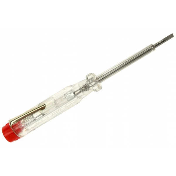 GEKO PRÓBNIK NAPIĘCIA PROBÓWKA TESTER PRĄDU ŚRUBOKRĘT ZACZEP PŁASKI G30805 GEKO PRÓBNIK NAPIĘCIA PROBÓWKA TESTER PRĄDU ŚRUBOKRĘT ZACZEP PŁASKI G30805