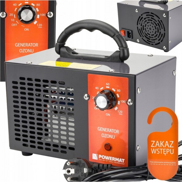 POWERMAT GENERATOR OZONU OZON MOCNY 36 000 MG/H OZONATOR +TIMER GOZ-36T POWERMAT GENERATOR OZONU OZON MOCNY 36 000 MG/H OZONATOR +TIMER GOZ-36T