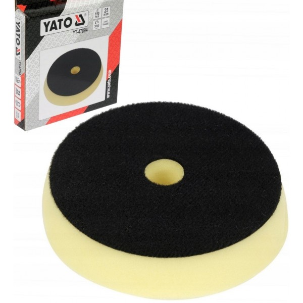 GĄBKA PAD POLERSKI NA RZEP 130/150MM TWARDA YATO GĄBKA PAD POLERSKI NA RZEP 130/150MM TWARDA YATO