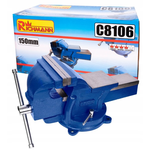 IMADŁO ŚLUSARSKIE OBROTOWE 150MM RICHMANN C8106