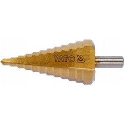 YATO WIERTŁO WIELOSTOPNIOWE HSS STOŻKOWE 6 - 38 MM AZOTEK TYTANU YT-44740