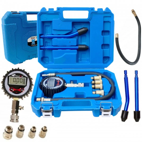 TESTER LCD POZIOMU KOMPRESJI MIERNIK BENZYNA 14BAR TESTER LCD POZIOMU KOMPRESJI MIERNIK BENZYNA 14BAR