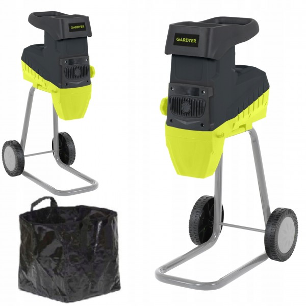 ROZDRABNIACZ GAŁĘZI FREZOWY 2600W RĘBAK 44mm max ! TURBO XXL ROZDRABNIACZ GAŁĘZI FREZOWY 2600W RĘBAK 44mm max ! TURBO XXL