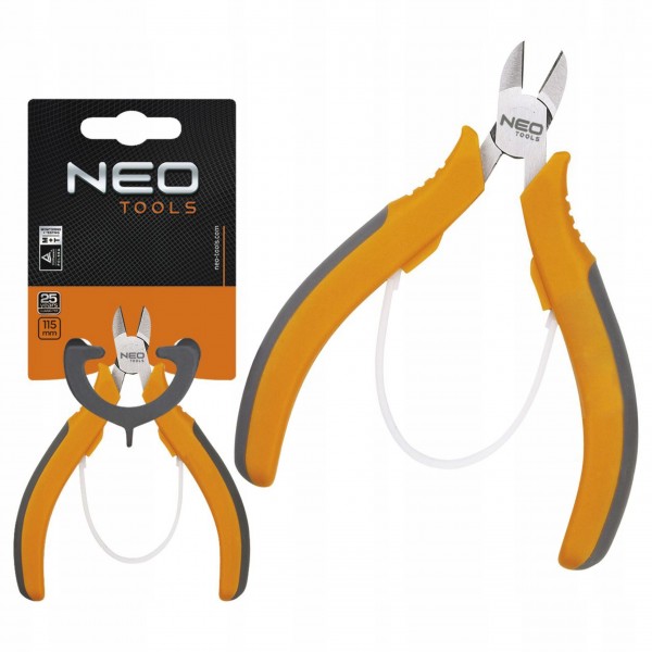 NEO SZCZYPCE PRECYZYJNE BOCZNE 110MM OBCINACZKI SZCZĘKI ZE STALI 01-106 NEO SZCZYPCE PRECYZYJNE BOCZNE 110MM OBCINACZKI SZCZĘKI ZE STALI 01-106
