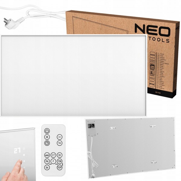 NEO PANEL GRZEWCZY NA PODCZERWIEŃ GRZEJNIK PROMIENNIK PANEL 450W 90-102