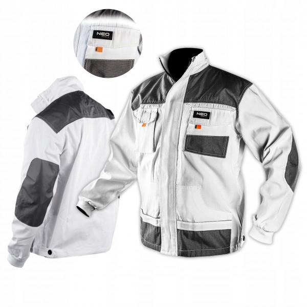 NEO BLUZA KURTKA ROBOCZA POLAR HD+ BIAŁA ODBLASKOWA OXFORD 81-110 XXL/58 NEO BLUZA KURTKA ROBOCZA POLAR HD+ BIAŁA ODBLASKOWA OXFORD 81-110 XXL/58