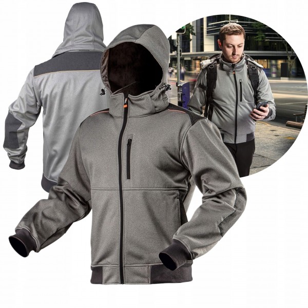 NEO KURTKA ROBOCZA BLUZA SOFTSHELL KAPTUR PRZECIWDESZCZOWA 8000mm XXL/56 NEO KURTKA ROBOCZA BLUZA SOFTSHELL KAPTUR PRZECIWDESZCZOWA 8000mm XXL/56