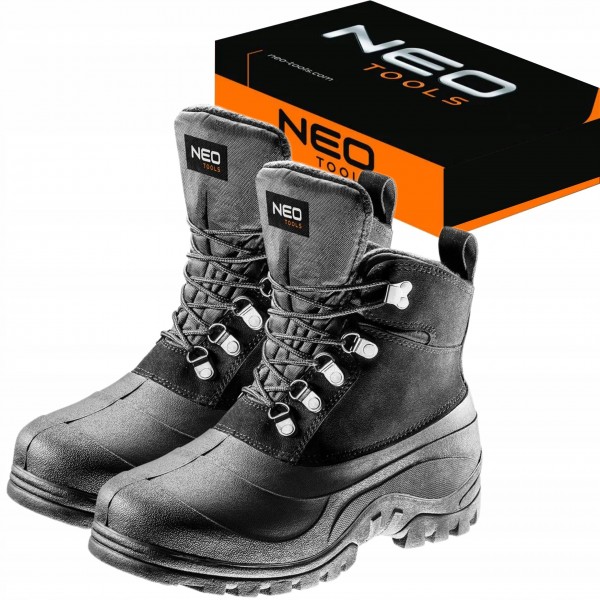 BUTY ROBOCZE ZIMOWE ŚNIEGOWCE WYSOKIE NEO TOOLS 82-132 PROFI WARM r. 41 BUTY ROBOCZE ZIMOWE ŚNIEGOWCE WYSOKIE NEO TOOLS 82-132 PROFI WARM r. 41