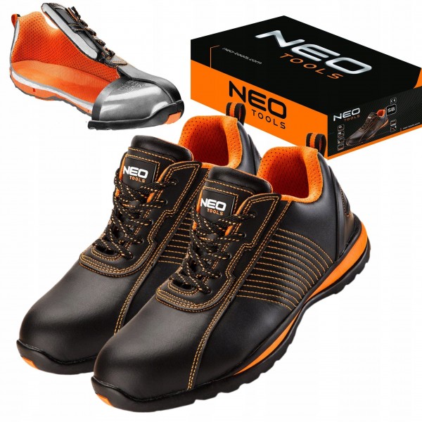 NEO BUTY PÓŁBUTY ROBOCZE SKÓRZANE SB STALOWY PODNOSEK 200J 82-101 r. 40 NEO BUTY PÓŁBUTY ROBOCZE SKÓRZANE SB STALOWY PODNOSEK 200J 82-101 r. 40