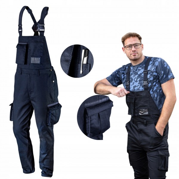 NEO OGRODNICZKI ROBOCZE NAVY GRANATOWE DO PASA NA SZELKACH 81-244 XXXL/58 NEO OGRODNICZKI ROBOCZE NAVY GRANATOWE DO PASA NA SZELKACH 81-244 XXXL/58
