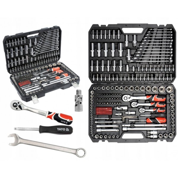 YATO ZESTAW NARZĘDZIOWY NARZĘDZI TORX KLUCZ 216 ELEMENTÓW YT-38841CrV 50BV3