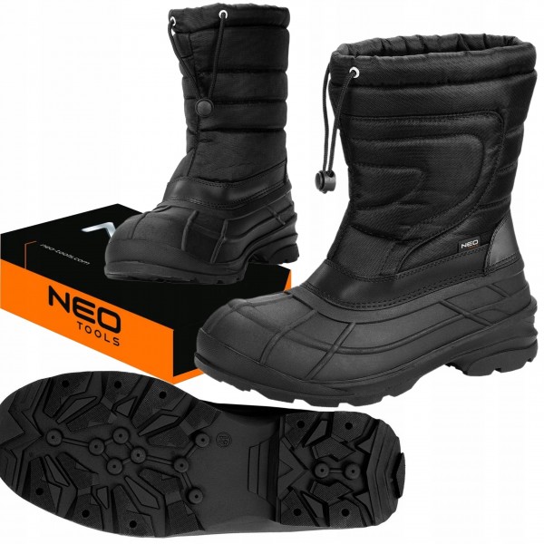 NEO BUTY ROBOCZE ŚNIEGOWCE MĘSKIE WSUWANE CIEPŁE TPR WARM 82-138 r. 41 NEO BUTY ROBOCZE ŚNIEGOWCE MĘSKIE WSUWANE CIEPŁE TPR WARM 82-138 r. 41