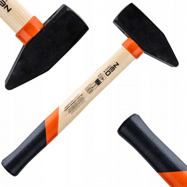 MŁOTEK ŚLUSARSKI 2000G NEO TOOLS 25-030 2KG KUTY MŁOTEK ŚLUSARSKI 2000G NEO TOOLS 25-030 2KG KUTY