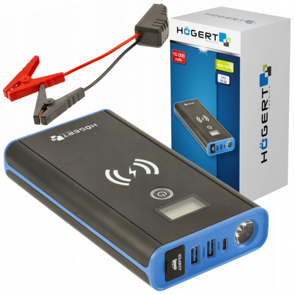 HOEGERT STARTER URZĄDZENIE ROZRUCHOWE 400A ŁADOWARKA INDUKCYJNA POWERBANK