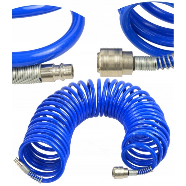 WĄŻ SPIRALNY PRZEWÓD PNEUMATYCZNY 6,5x10mm 10m GEKO WĄŻ SPIRALNY PRZEWÓD PNEUMATYCZNY 6,5x10mm 10m GEKO