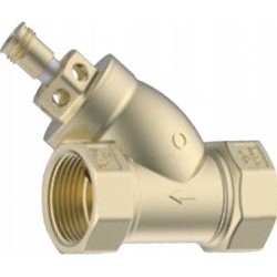 FILTR MAGNETYCZNY SKOŚNY 1 1/4" 1 1/4 SEPARATOR ZANIECZYSZCZ MAGNES MOSIĄDZ