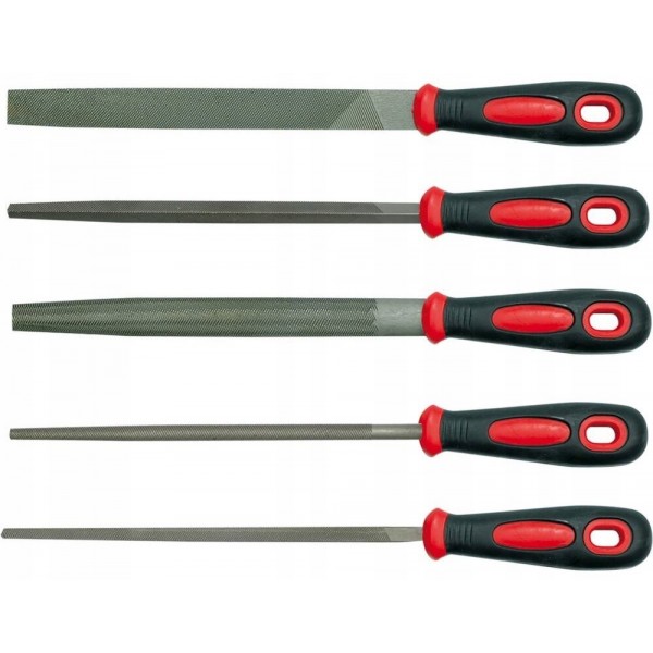 VOREL 25166 PILNIKI DO METALU 200MM ZESTAW KOMPLET 5SZT VOREL 25166 PILNIKI DO METALU 200MM ZESTAW KOMPLET 5SZT