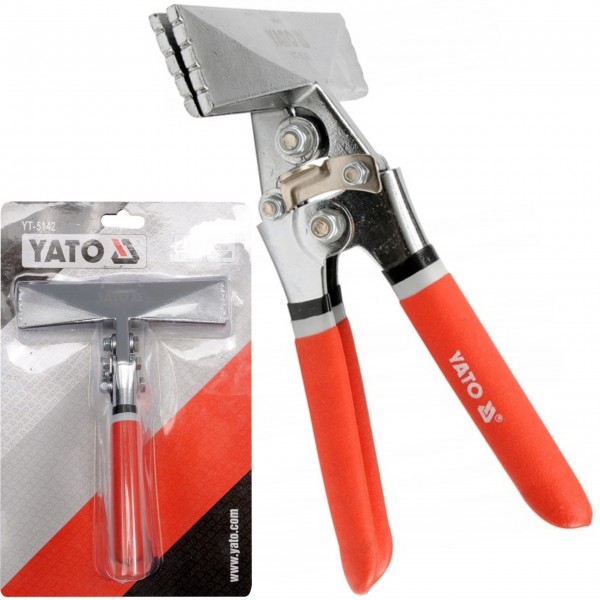 YATO SZCZYPCE DO KSZTAŁTOWANIA PROFILI 210 mm 150x35 mm YT-5142 YATO SZCZYPCE DO KSZTAŁTOWANIA PROFILI 210 mm 150x35 mm YT-5142