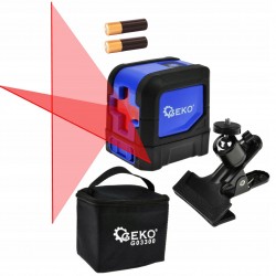 GEKO LASER KRZYŻOWY INTELLIGENT 1:1 + KLAMRA 1/4" + STATYW + PODPORA G03300