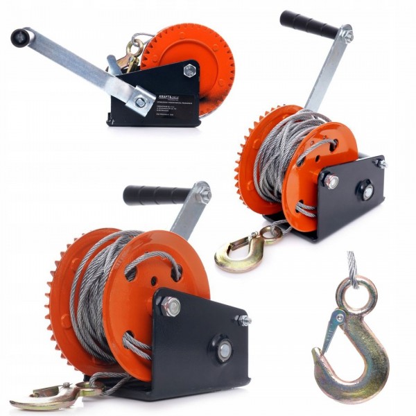 Wciągarka Wyciągarka Kraft&Dele KD1312 1.13 T Wysokość Podnoszenia 10 m Wciągarka Wyciągarka Kraft&Dele KD1312 1.13 T Wysokość Podnoszenia 10 m
