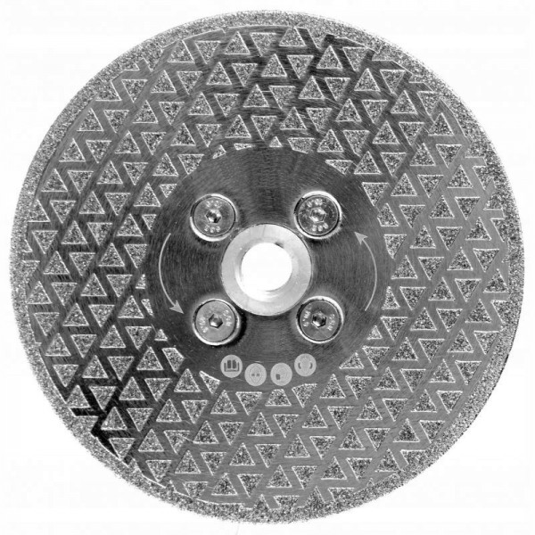 TARCZA DIAMENTOWA DO FAZOWANIA SZLIFOWANIA PŁYTEK GRESU 125MM M14 KD11228