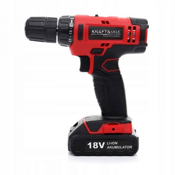 WIERTARKA WKRĘTARKA AKUMULATOROWA 18V 1300MAH LI-ION LED WALIZKA KD1566 WIERTARKA WKRĘTARKA AKUMULATOROWA 18V 1300MAH LI-ION LED WALIZKA KD1566