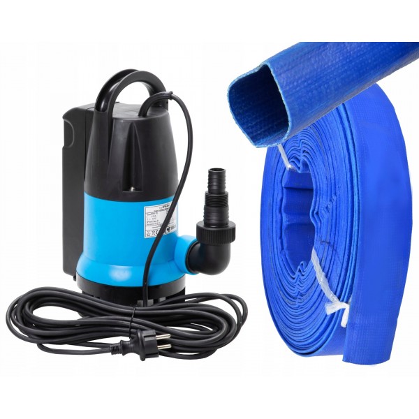 POMPA ZATAPIALNA WODY BRUDNEJ DESZCZÓWKI PŁYWAK IPK 400 IBO 400W +WĄŻ 1"20m POMPA ZATAPIALNA WODY BRUDNEJ DESZCZÓWKI PŁYWAK IPK 400 IBO 400W +WĄŻ 1"20m