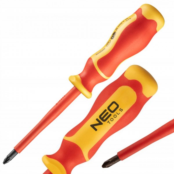 NEO TOOLS 04-139 Wkrętak PH2*6*100, 1000V
