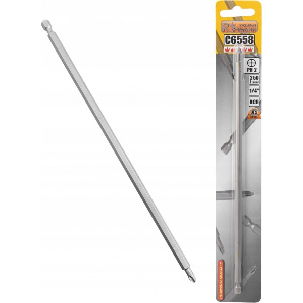 RICHMANN C6558 KOŃCÓWKA BIT GROT PH-2X250MM 1/4'' SYSTEM ACR