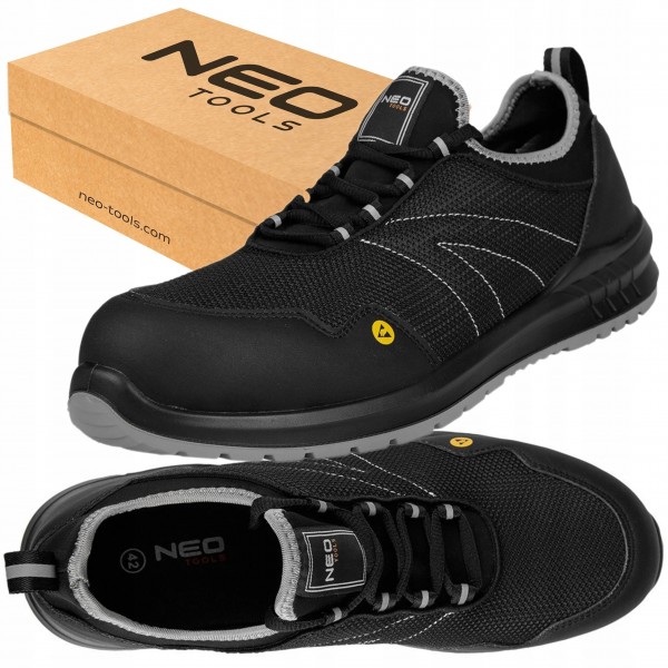 NEO BUTY PÓŁBUTY ROBOCZE S1PL SR PODNOSEK KOMPOZYTOWY TRZEWIKI 82-163 R. 46 NEO BUTY PÓŁBUTY ROBOCZE S1PL SR PODNOSEK KOMPOZYTOWY TRZEWIKI 82-163 R. 46