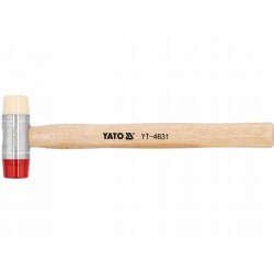 YATO MŁOTEK BLACHARSKI 28MM 2 KOŃCÓWKI PU/NYLON TRZONEK HIKOROWY YT-4631
