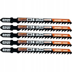 C2127 BRZESZCZOT DO WYRZ. DREWNO T HCS 100MM 6TPI SZYBKIE CIĘCIE T144D 5SZT