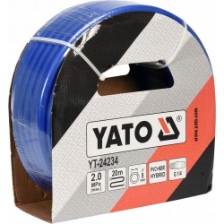 YATO WĄŻ PRZEWÓD PNEUMATYCZNY HYBRYDOWY 20M G 1/4'' FI 8.0MM YT-24234